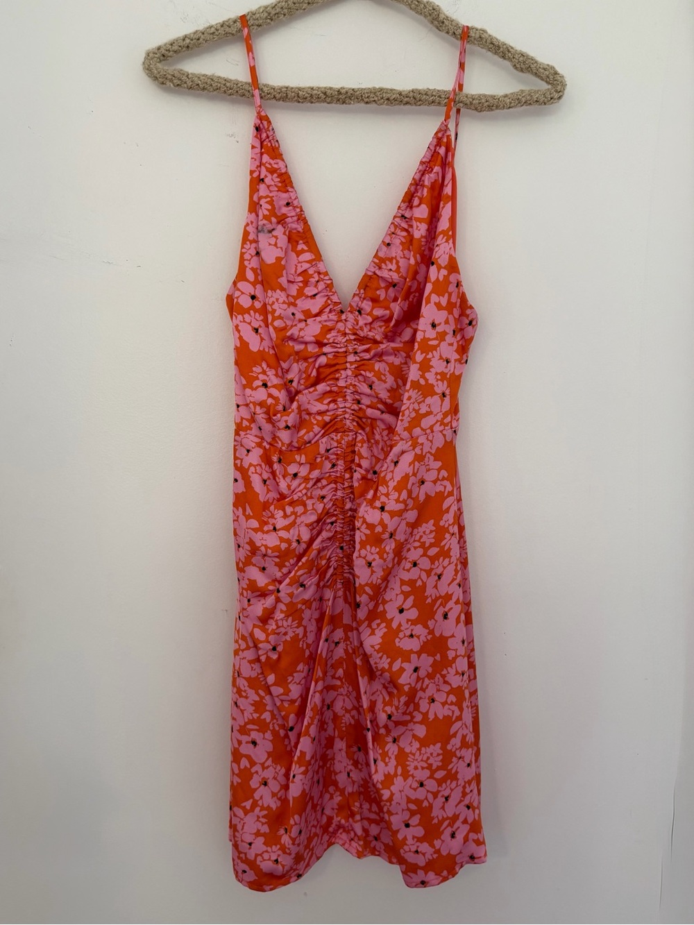 ASTR the Label Peony Floral Mini
Ruched Front Adjustable Straps Small